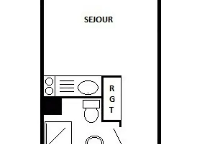Appartement En Bord De Pour 4 Pers., Parking Prive, Proche Commerces, Sans Route A Traverser - Fr-1-81-374